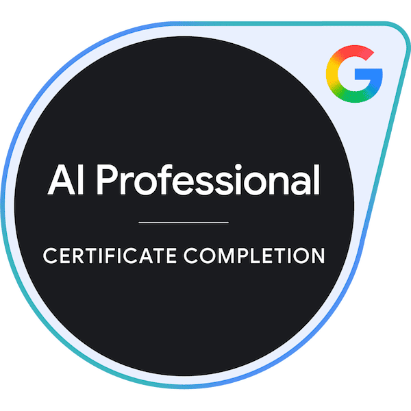 Google AI Essentials Certificate